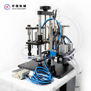 सेमी-स्वचालित डबल हेड इंडक्शन फिलर उच्च सटीकता ऊर्जा की बचत इत्र और पेय तेल भरने वाली मशीन - Product Image 5