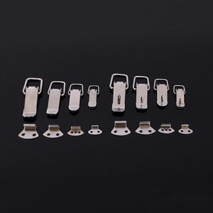 Boucle à bec de canard en acier inoxydable, loquet robuste en acier Q235 pour sac, boîte à outils, caisse en bois - Product Image 3