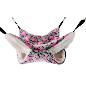 Amaca aliante con sacchetto di miele a doppio strato per sacco a pelo scoiattolo appeso al calore, ideale per piccoli animali domestici come i criceti - Product Image 1