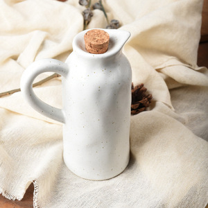 Bottiglia di <span class=keywords><strong>ceramica</strong></span> pentola olio porcellana Dispenser olio per cucina olio d'oliva bottiglia distributore - Product Image 3