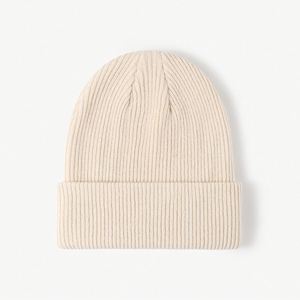 <b>Winter</b> Solid Color Plain Custom Embroidery Logo Acrylic Hexagonal Knit Skully Beanie <b>Hats</b> for Women <b>Men</b> Travel Breathable - Product Image 1