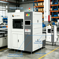 AX-GLB420M Printer 3D Logam Kelas Industri Baru dengan Auto Leveling, Volume Cetak 420x380x300mm, Teknologi SLM, Mendukung USB