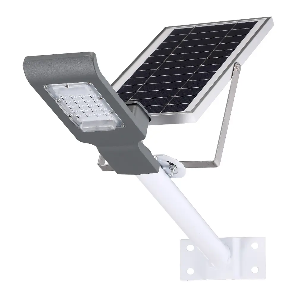 2018 patent 20W 20 LED SMD3030 LED solar street light best seller with wall mount bracket