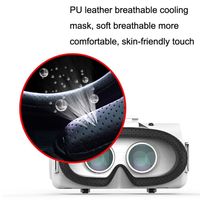 Casque de réalité virtuelle 3D de haute qualité pour jeux, avec bandeau réglable, écran 50-80 pouces, casque de jeu à porter sur la tête