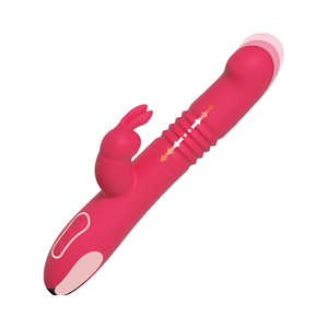 2025 nuevos juguetes flexibles para adultos de conejo, varita clásica de mano impermeable realista, 10 potentes 3 modos de empuje para vibradores de mujer - Product Image 1