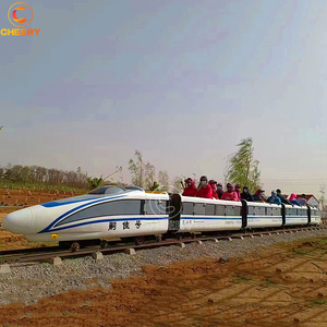 Train touristique ouvert pour <span class=keywords><strong>parc</strong></span> d'attractions en plein air, village de vacances, usage en plein air, train sur rail pour enfants - Product Image 3