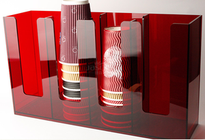 Cửa Hàng Trà Cà Phê Hoặc Cửa Hàng Trà Sữa Giá Trưng Bày Cốc Acrylic - Product Image 6