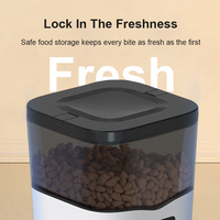 Vente en gros de distributeur automatique de nourriture pour animaux de compagnie avec logo personnalisé distributeur de nourriture pour chat avec wifi distributeur automatique de nourriture pour chien et chat