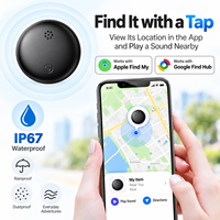 Localisateur de clés et traqueur de sac à main BLE, compatible avec Apple Find My et Google Find Hub, double système, étanche, balise de localisation Bluetooth