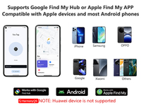 Nouveau Traceur GPS Intelligent Longue Portée 2026 Compatible iOS et Android pour Téléphones, Véhicules et Petites Clés