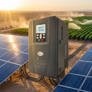 SOSIAT Solar Water <b>Pump</b> SHVFT 5.5kW Three Phase 380V MPPT 99.9% VFD to AC Motor Irrigation Farming No <b>Battery</b> SHVFT-04T7.5G High - Product Image 1