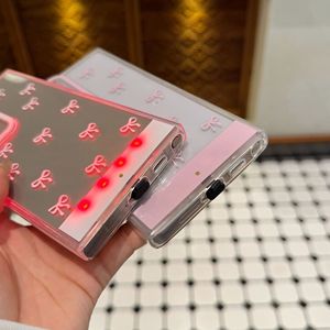 Funda para Teléfono Samsung Galaxy S25 con Indicador Luminoso de Llamadas, Diseño de Lazo Moderno y Popular en TikTok - Product Image 5