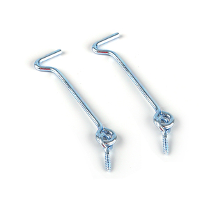 Safety <strong>Gate</strong> Zinc Plated Curtain <strong>Hook</strong> with Screw <strong>Eyes</strong> - Product Image 5