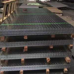 แผ่น SS400ลายตารางหมากรุก S235JR แผ่นลายตารางหมากรุกแผ่นเหล็กคาร์บอนเอ็มเอ็มซีรีดร้อน A36 - Product Image 5