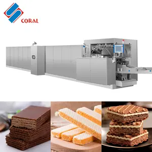 CE ISO Panel Control Wafer/waffle machine production line 27 plate