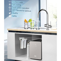 Robinet mélangeur 5 en 1 en acier inoxydable, machine à soda, machine à soda gazeuse commerciale sous l'évier, distributeur d'eau gazeuse