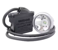 Nouvelle Lampe de Casque WISDOM KL6M au Lithium Rechargeable, Lampe Minière LED, Lampe Frontale pour Mines Souterraines
