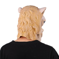 Masque en latex pour transgenres, Masque en latex chameau, Masque en latex prédateur, Masque animal en latex, Masque cheval, Masque intégral pour Halloween, Masque de fête amusant