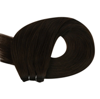 Extensions de cheveux pour femme de haute qualité, cheveux humains naturels, texture lisse, mèches blondes pour usage quotidien, événements et salons
