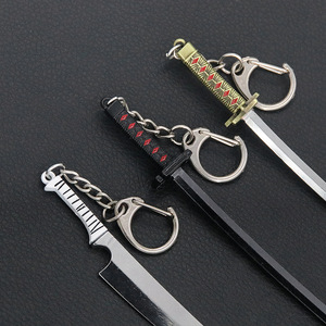 12cm Anime Arme Modèle Épée Porte-clés <span class=keywords><strong>BLEACH</strong></span> Mille Ans Blood War Porte-clés - Product Image 4