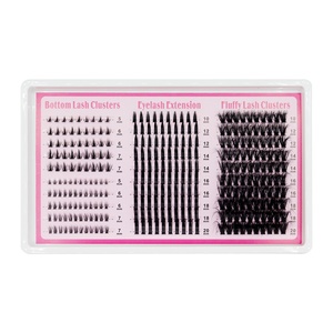 Pestañas Postizas Segmentadas 80D100D200D, 5-20mm, Negro Mate, Alta Calidad, para Injerto DIY, Pestañas Superiores e Inferiores - Product Image 5