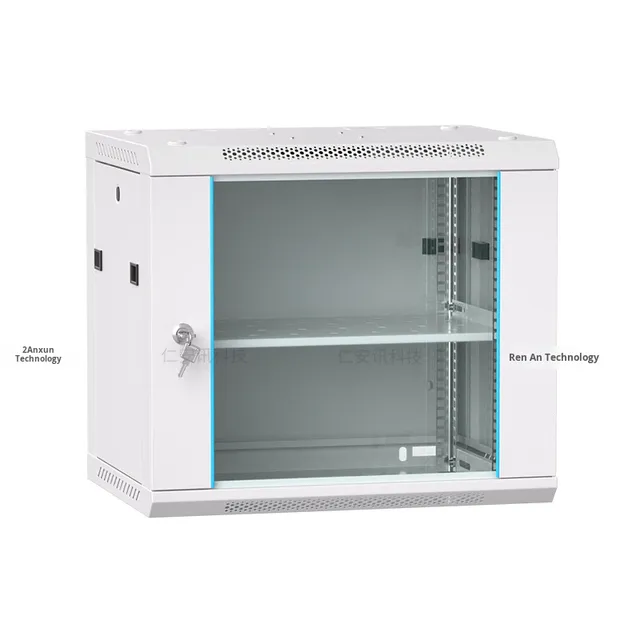 Network Cabinet Thickened Steel 9U 19 Inch OEM Brand Small Wall-Mounted/Floor-Standing Monitoring Equipment Router Stock