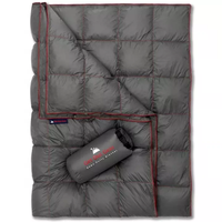 Vente en gros Couverture en nylon imperméable Couverture en duvet chaude légère pour le camping la randonnée, quantité minimale de commande 100 pièces, certifiée RDS