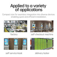 Escáner de Código de Barras Fijo EM432, Lector de Códigos QR 1D/2D, USB para Línea de Producción Industrial, Motor de Código de Barras Integrado