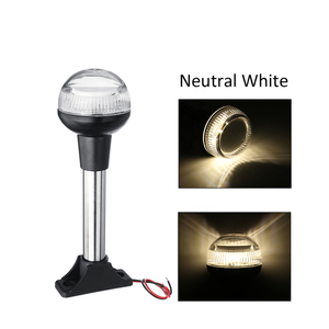 7 "bateau de Navigation LED Lumières 12V Tout D'ancrage Ronde 360 Degrés LED Lumière Imperméable À L'eau Voile Signal Lumineux pour yacht Bateau Poupe - Product Image 6