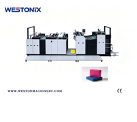 WESTONIX Machine d'emballage thermique entièrement automatique, électrique, haute vitesse, multifonctionnelle, haute productivité pour film, papier, plastique, aliments et produits divers
