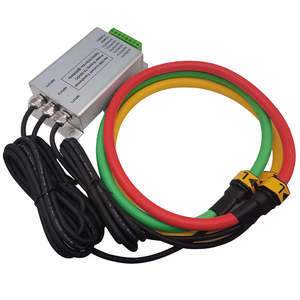 Bobinas Toroidales Rogowski Trifásicas para Spark RCT, 1600A/50mA, con Ventana de 150mm, Precisión 1.0, Rojo/Verde/Amarillo - Product Image 1