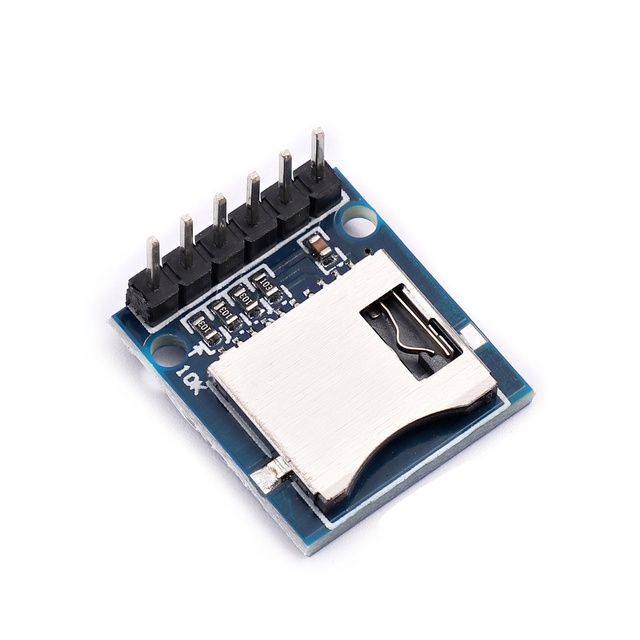 EParthub 3.3V Soldered Mini SD Card Mini TF Card Reader/writer Card Adapter Circuit Board