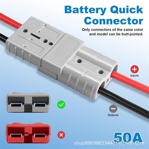 Conector de Desconexión Rápida de Batería AOWEITOUR con Cable de 8AWG y 1.25 Pies para Uso en Automóviles y Embarcaciones - Product Image 4