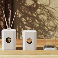Nouveau diffuseur de roseaux en céramique moderne et écologique de luxe CH OEM vente en gros arôme de parfum de maison en céramique écologique