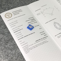 Diamantes al por mayor Precio de fábrica Suministro 1.43CT E VVS2 2EX Excelente diamante blanco Corte Marquesa Diamante cultivado en laboratorio CVD