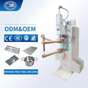 Soldador de punto estacionario de tipo fijo de acero inoxidable de chapa de 2mm Máquina de soldadura por puntos de brazo largo para hoja Ss - Product Image 1