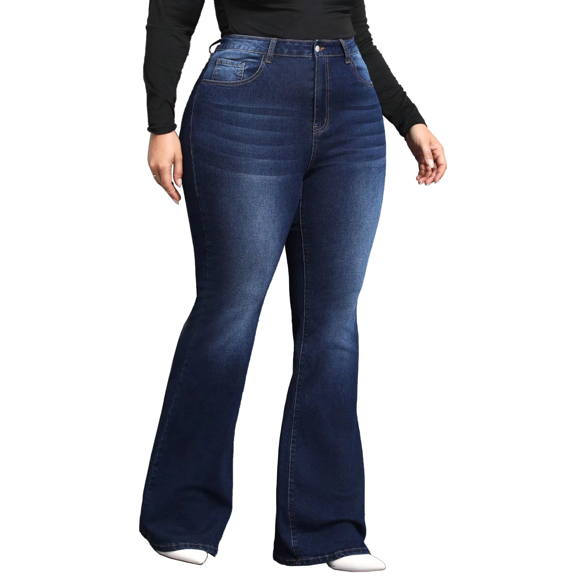 Denim Boot Flare Trousers Flare Pants Jeans Women Denim Boot Cut