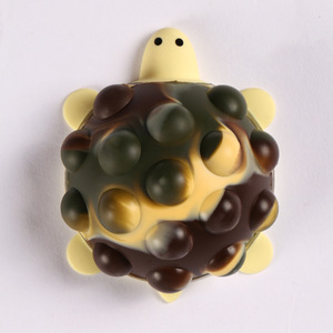 Fun Fast <strong>Pop</strong> Silicone <strong>Fidget</strong> Anti-Stress Toys Unisex Funny Bubble Pressing Little <strong>Turtle</strong> Squeeze Toy for Kids 5 to 7 Years - Product Image 2