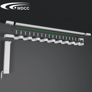 High Quality With Rings White Color Plastic POM Curtain Hook for New-S Track Accessories - Product Image 4