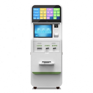 Enhanced Payment Solutions 19''+25'' Dual Touch Screen Card Reader and QR/Barcode Scanner Kiosk - Product Image 5