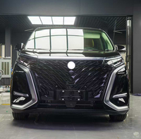 Grille avant de voiture en ABS noir brillant de haute qualité, avec mailles angulaires, pour accessoires de décoration de voiture Denza Tengshi