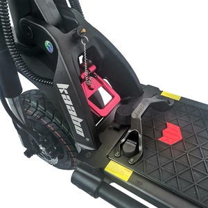 Trottinette électrique King GTR 12 pouces 72V 35Ah 2000Wx2 à onde sinusoïdale avec écran TFT, puissante, pour adultes, en aluminium noir/or, King GT Pro - Product Image 4