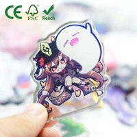 Personnages d'anime et animaux personnalisés sur panneau publicitaire, livraison rapide pour collection et cadeaux, fabriqués en plastique durable