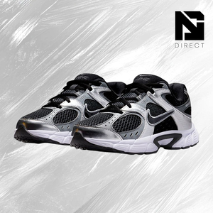 Nike V5 RNR GS 'Anthracite' Chaussures décontractées rétro pour garçons, empeigne en maille respirante, baskets à lacets pour enfants, printemps-automne - Product Image 2