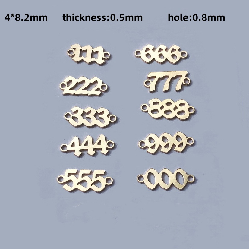 14K gold filled-4*8.2*0.5mm