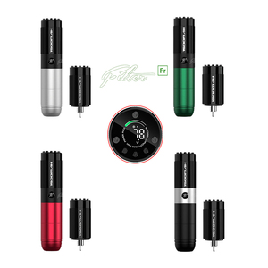 <span class=keywords><strong>EZ</strong></span> <span class=keywords><strong>Tattoo</strong></span> 1 Batería Extra Filtro Freedom Direct Drive Machine Pen 1500mAh Capacidad Línea y Shader máquina de tatuaje inalámbrica - Product Image 2