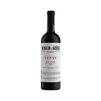 Vin Rouge Sicilien Ventu Monreale Palermo Italie 2022 75cl Biologique 14% d'alcool Température de service 14/18°C Contient des sulfites