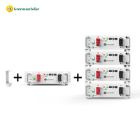 Batterie LiFePO4 51,2 V 100 Ah 5 kWh pour le stockage d'énergie domestique avec plus de 6000 cycles et BMS