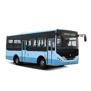 City Bus motore Diesel 33 posti 140Hp 5MT trasmissione manuale porte passeggero pieghevoli pneumatiche