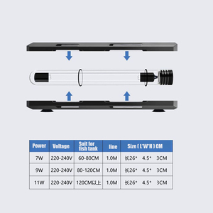 <span class=keywords><strong>Aquarium</strong></span> accessoires UV-lamp voor <span class=keywords><strong>10</strong></span>-55 gallon glazen en plastic aquariums, algereinigingsmachine, groene algenverwijderaar, <span class=keywords><strong>aquarium</strong></span> UV-lamp - Product Image 4